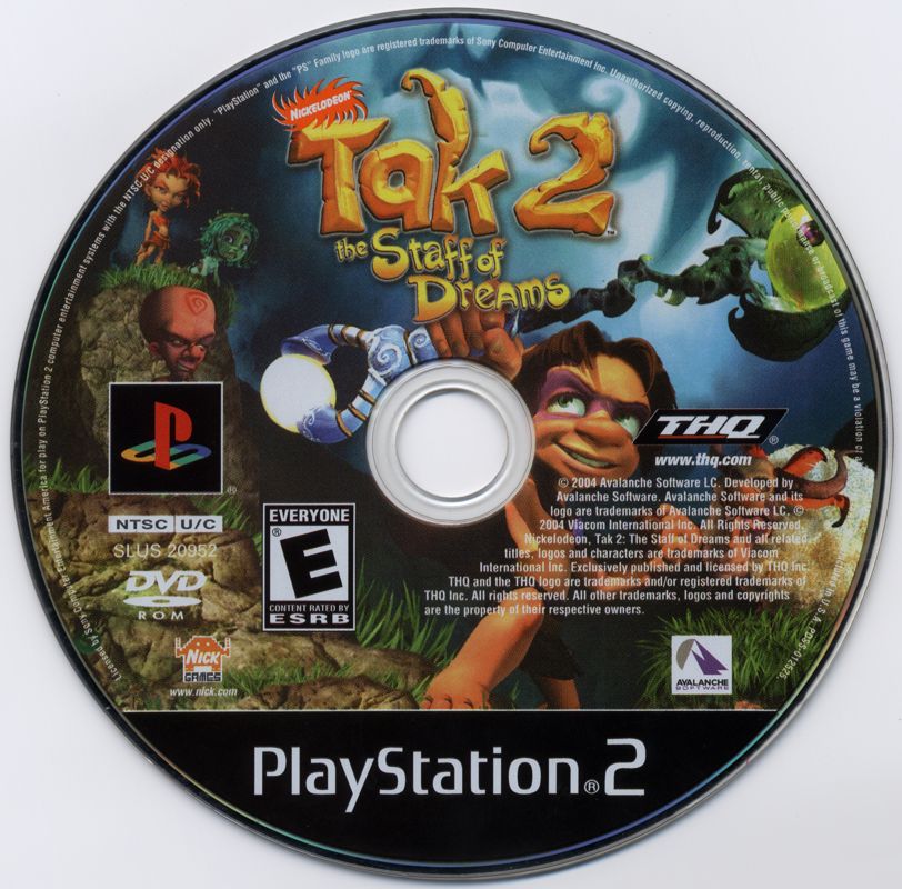Media for Tak 2: The Staff of Dreams (PlayStation 2)