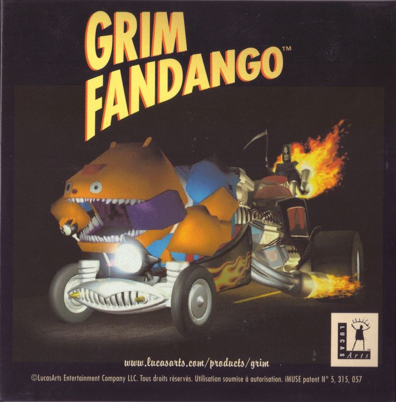 Other for Grim Fandango (Windows): CD Case - back
