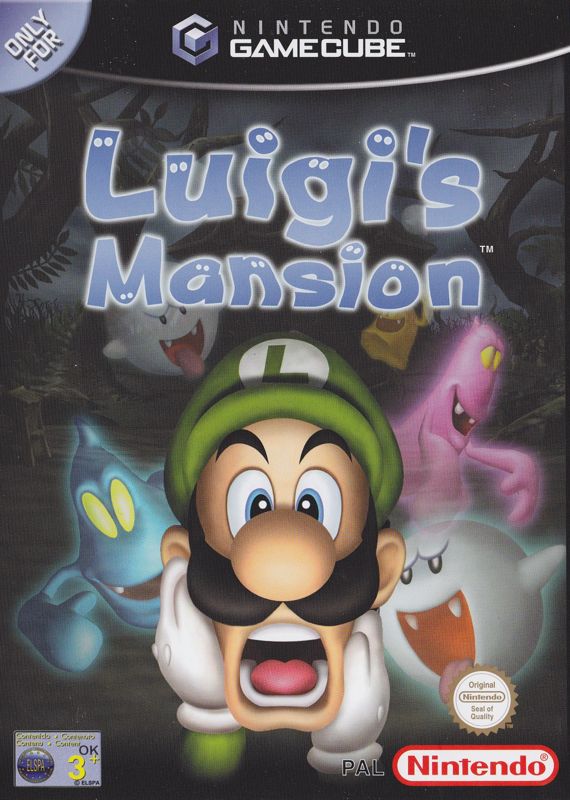 Front Cover for Luigi's Mansion (GameCube)