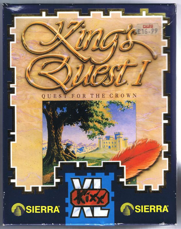 Front Cover for Roberta Williams' King's Quest I: Quest for the Crown (Amiga)