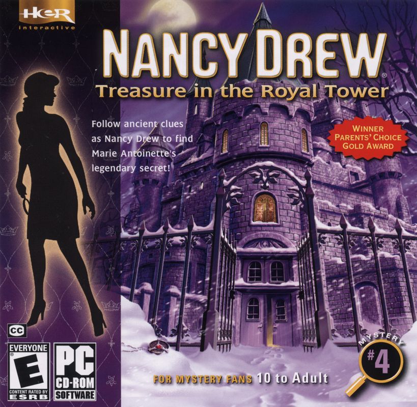 Other for Nancy Drew: Treasure in the Royal Tower (Windows): Jewel Case - Front