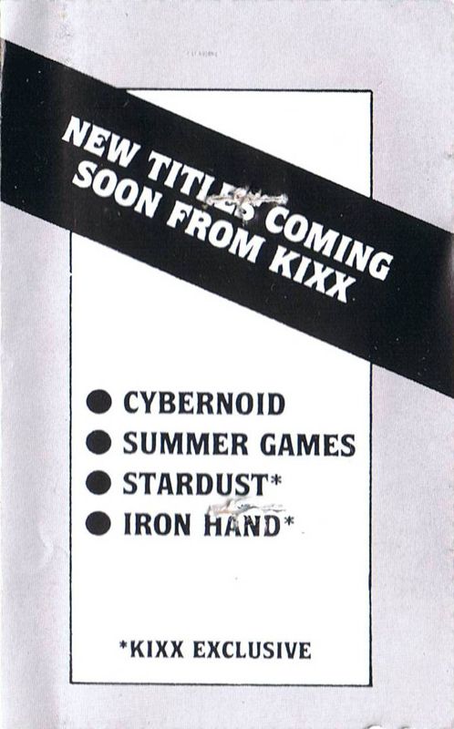 Inside Cover for Jack the Nipper (Amstrad CPC) (Kixx release): Right