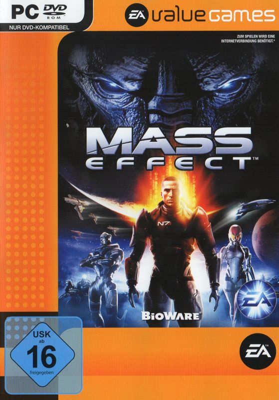 Front Cover for Mass Effect (Windows) (EA Value Games release (later USK logo))