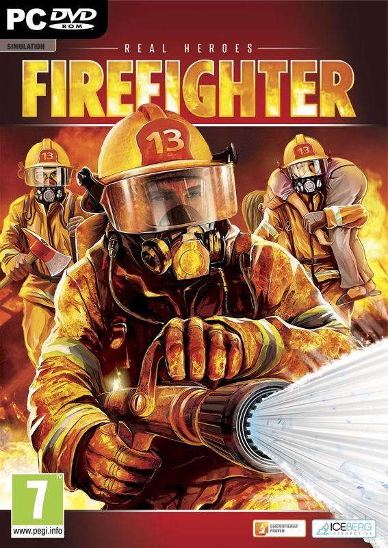 Front Cover for Real Heroes: Firefighter (Windows)