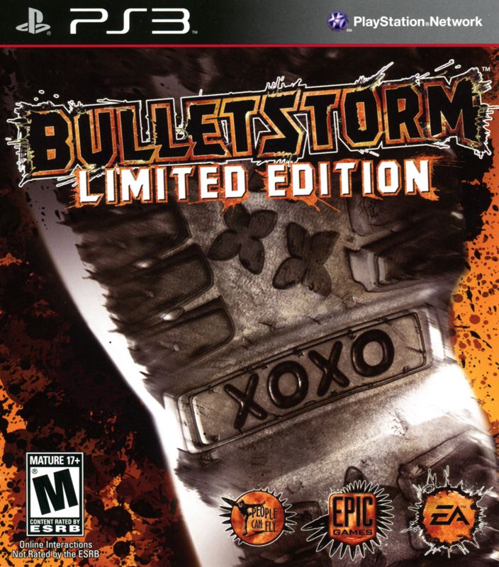 Front Cover for Bulletstorm (Limited Edition) (PlayStation 3)