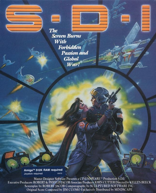 Front Cover for S.D.I. (Amiga)