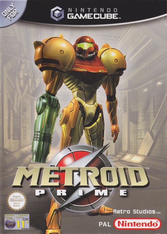 Front Cover for Metroid Prime (GameCube)