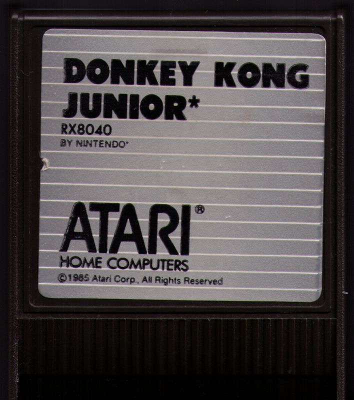 Media for Donkey Kong Junior (Atari 8-bit)