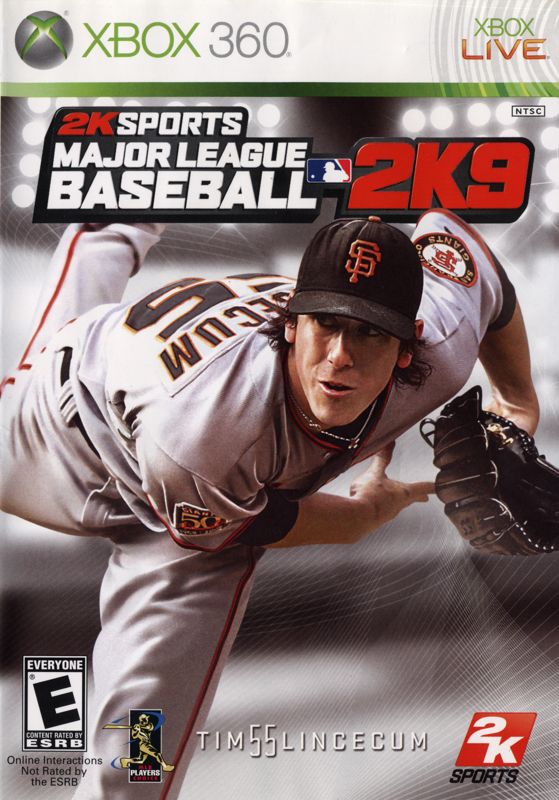 Front Cover for Major League Baseball 2K9 (Xbox 360)
