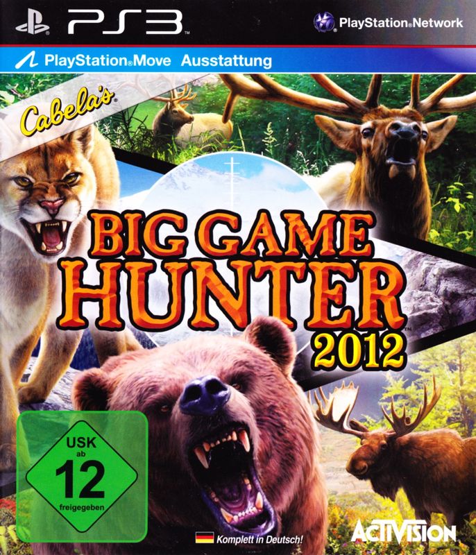 Front Cover for Cabela's Big Game Hunter 2012 (PlayStation 3)
