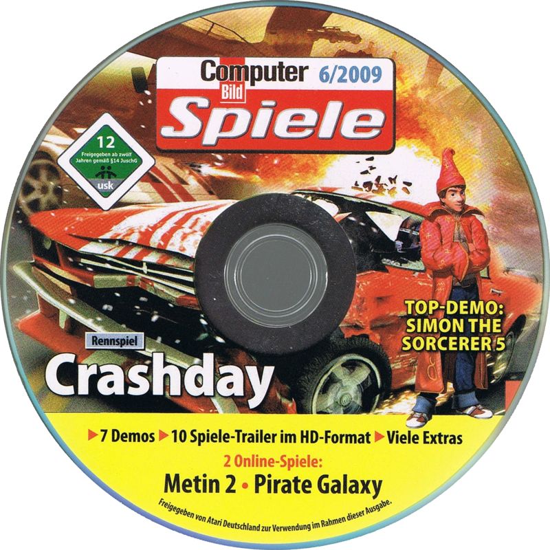 Media for Crashday (Windows) (Computer Bild Spiele 6/2009 covermount)