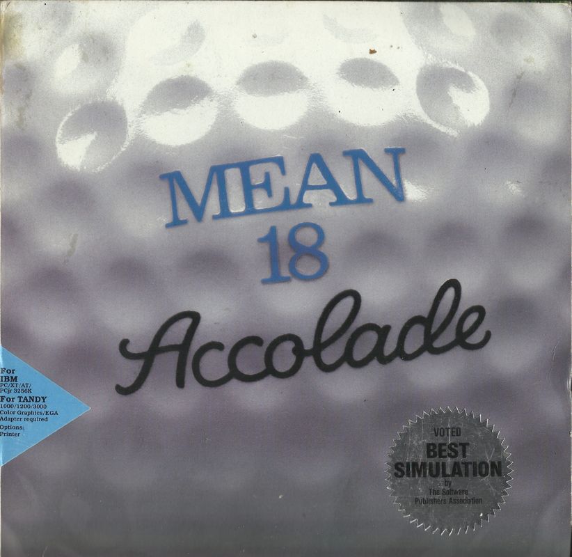 Front Cover for Mean 18 (DOS)
