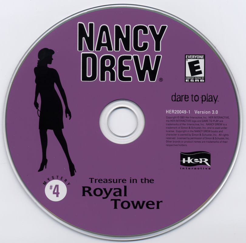 Media for Nancy Drew: Treasure in the Royal Tower (Windows)