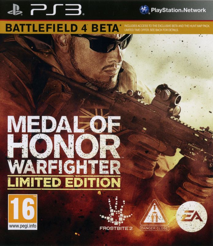 Front Cover for Medal of Honor: Warfighter (Limited Edition) (PlayStation 3)