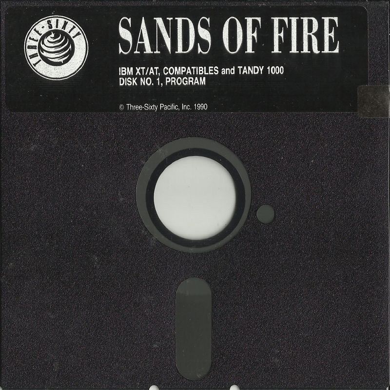 Media for Sands of Fire (DOS) (5.25" Floppy Disk release): Disk No.1 (Program)