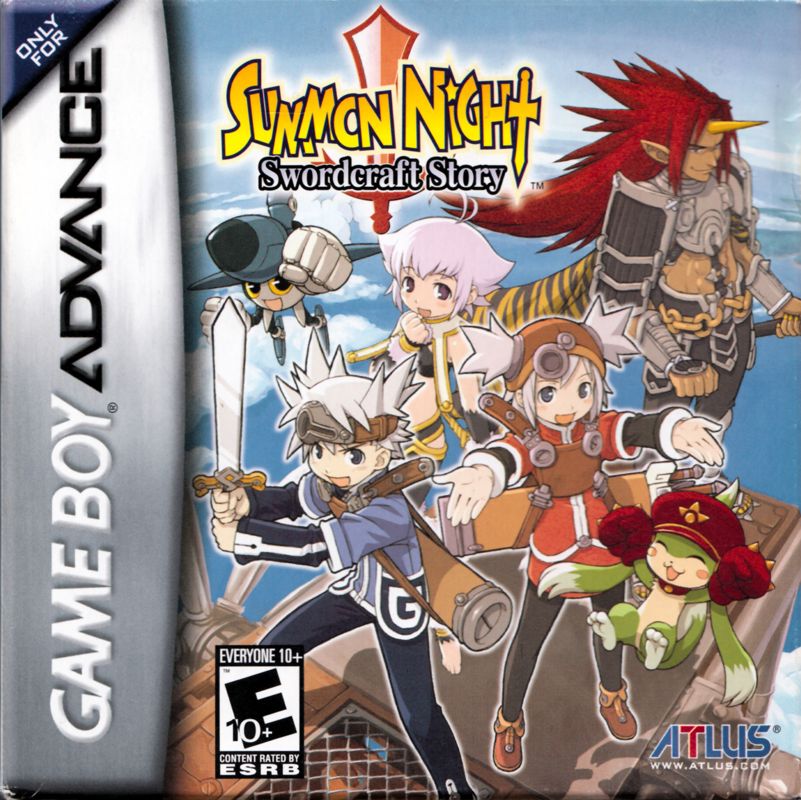 Front Cover for Summon Night: Swordcraft Story (Game Boy Advance)