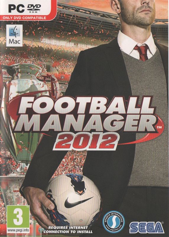 Front Cover for Football Manager 2012 (Macintosh and Windows)