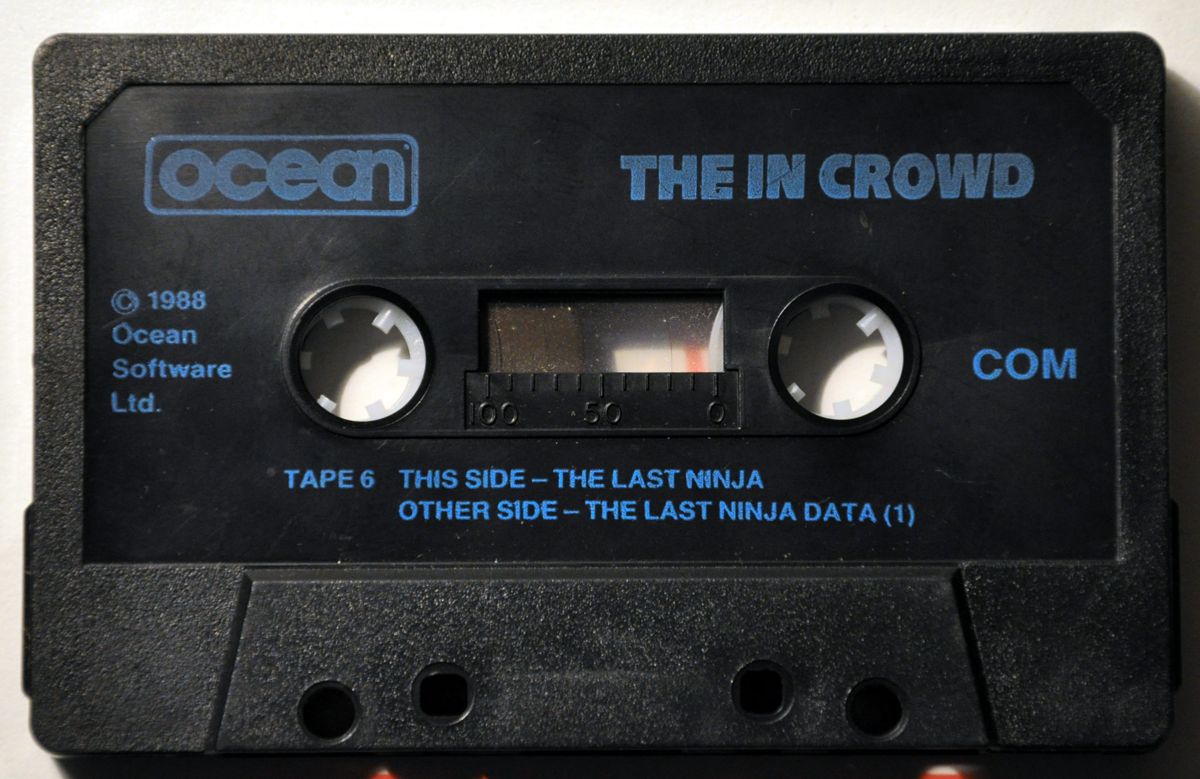 Media for The In Crowd (Commodore 64): Tape 6/6 - The Last Ninja