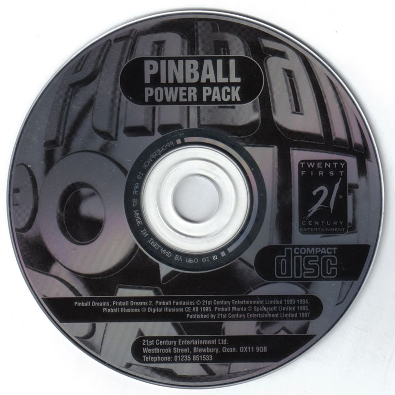 Media for Pinball Gold Pack (DOS)