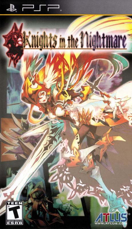 Front Cover for Knights in the Nightmare (PSP)