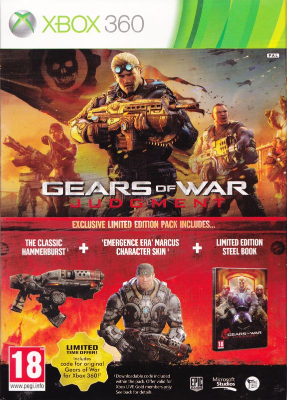 Front Cover for Gears of War: Judgment (Limited Edition) (Xbox 360)