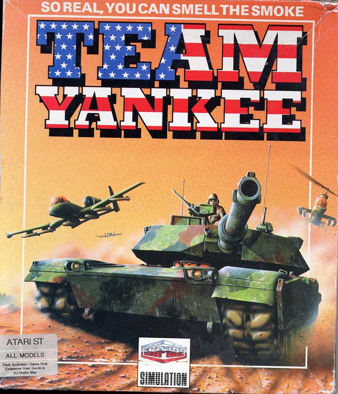 Front Cover for Team Yankee (Atari ST)