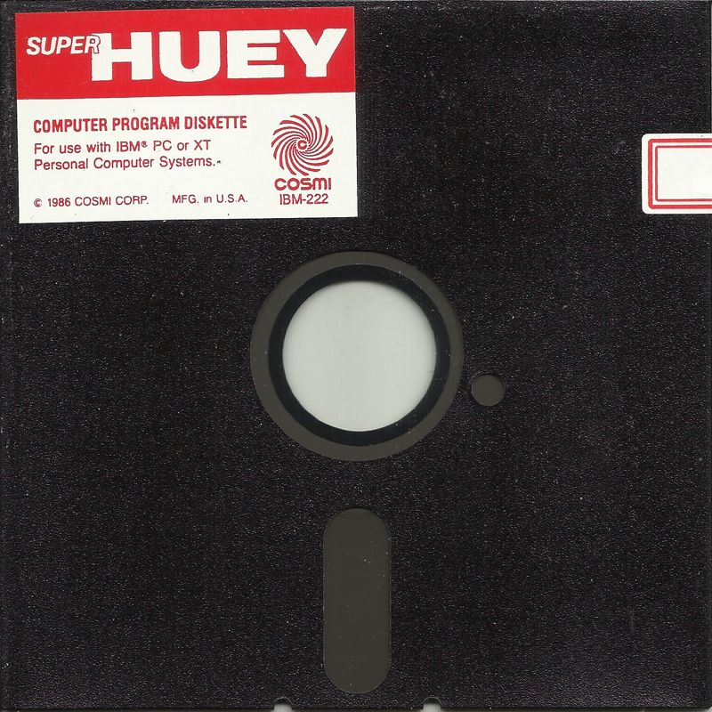 Media for Super Huey UH-IX (DOS) (5.25" Release): Disk (1/1)