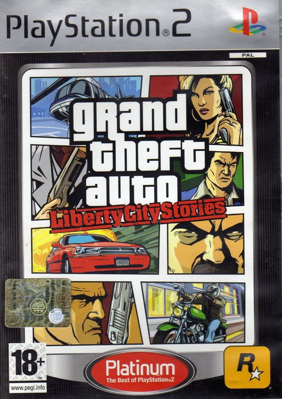 Carátula oficial de Grand Theft Auto Liberty City Stories - PS2