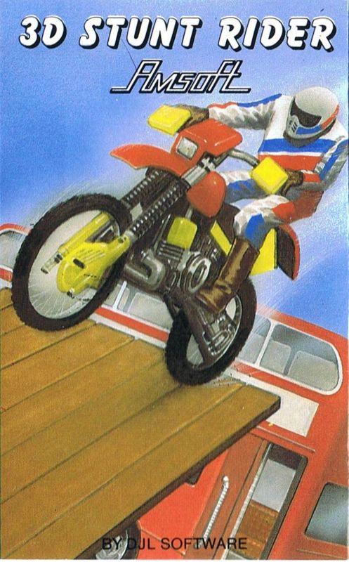 Front Cover for 3D Stunt Rider (Amstrad CPC)