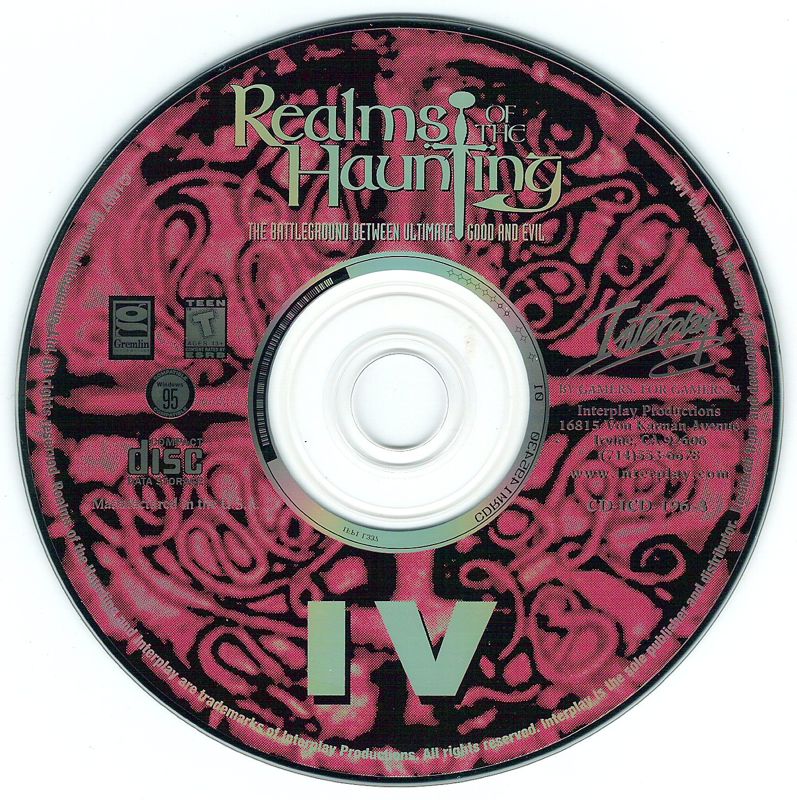 Media for Realms of the Haunting (DOS): Disc 4