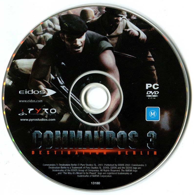 Commandos 3: Destination Berlin cover or packaging material - MobyGames