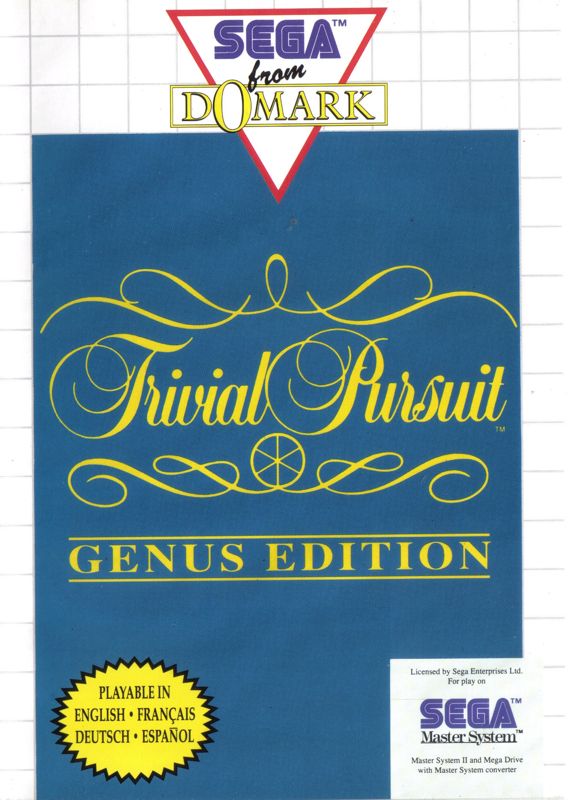 Front Cover for Trivial Pursuit (SEGA Master System)