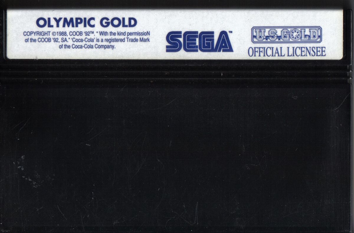Media for Olympic Gold: Barcelona '92 (SEGA Master System) (Bundled with Sega Master System in UK)