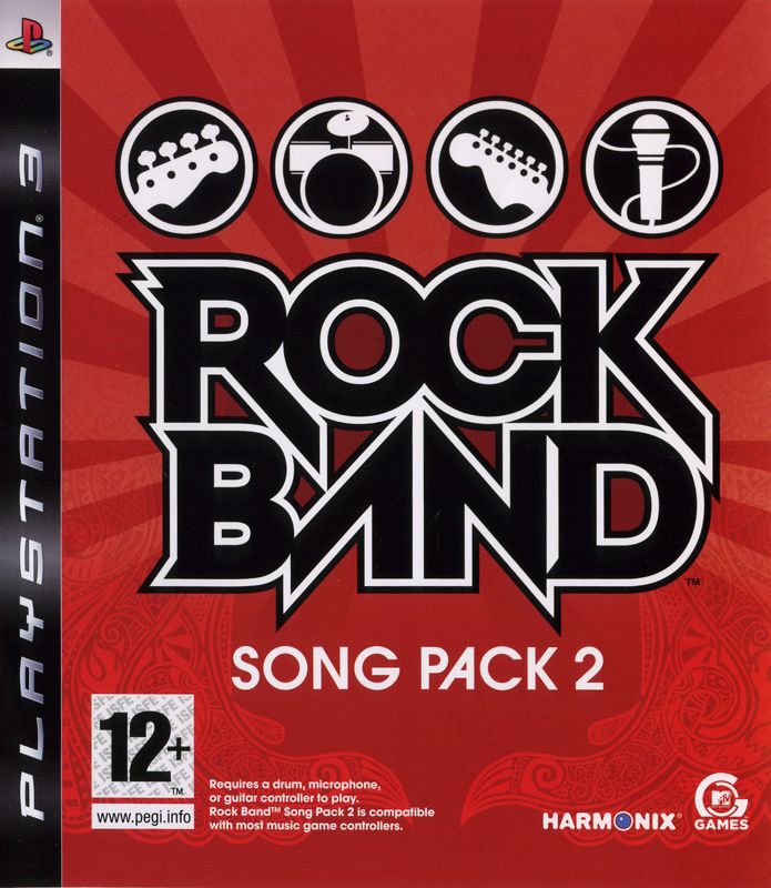 Front Cover for Rock Band: Track Pack - Volume 2 (PlayStation 3)