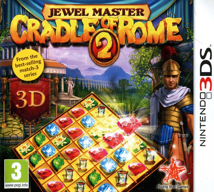 Front Cover for Cradle of Rome 2 (Nintendo 3DS)
