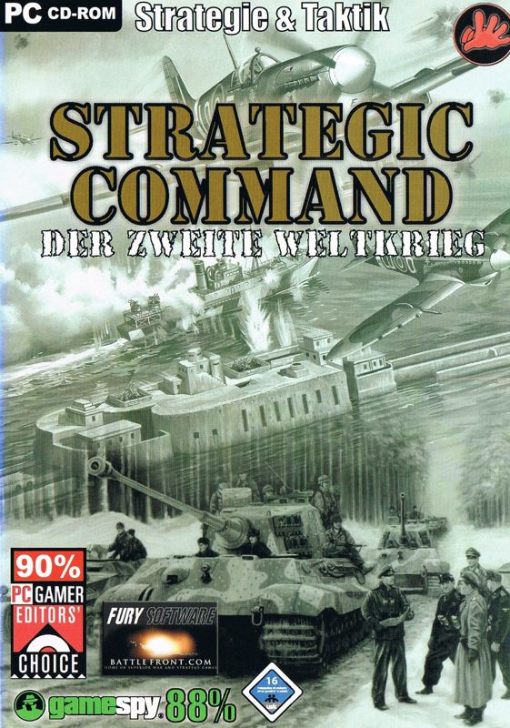 Front Cover for Strategic Command: European Theater (Windows)