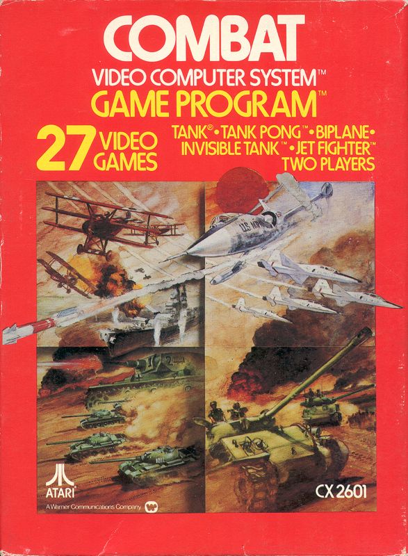 Front Cover for Combat (Atari 2600) (1979 Release)