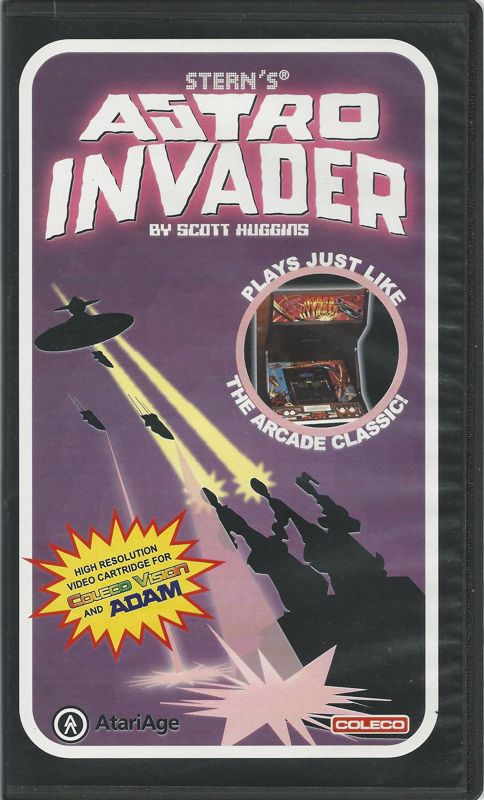 Front Cover for Astro Invader (ColecoVision)