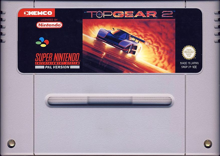 Top Gear 2 cover or packaging material MobyGames