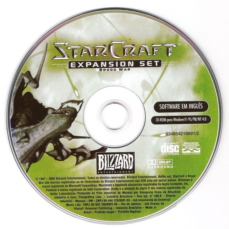 Media for StarCraft: Anthology (Windows) (BestSeller Series release (2002)): Brood War