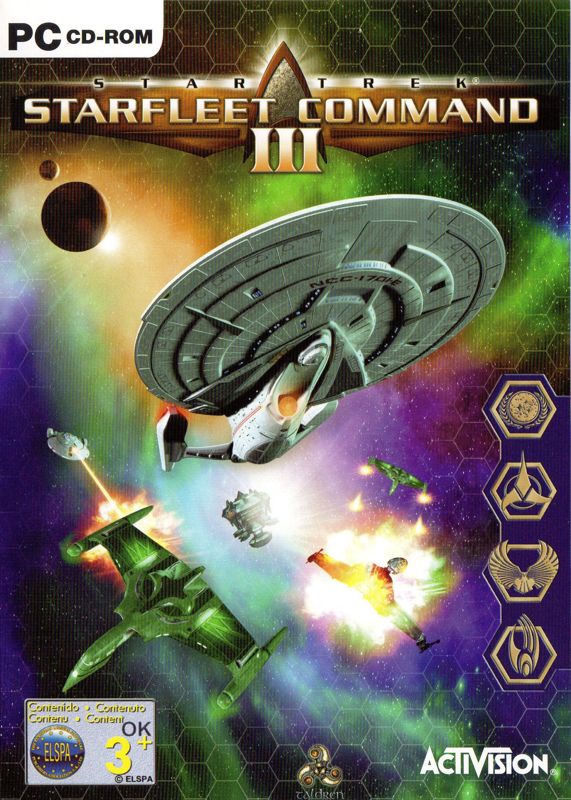 Front Cover for Star Trek: Starfleet Command III (Windows)
