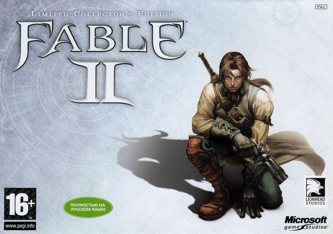 Fable II (Limited Collector's Edition) cover or packaging material ...