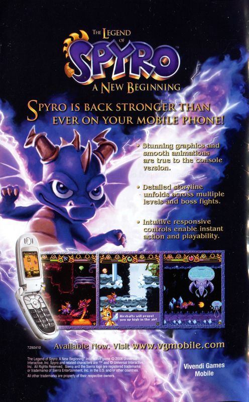 The Legend of Spyro: A New Beginning cover or packaging The Legend of Spyro: A New Beginning cover or packaging