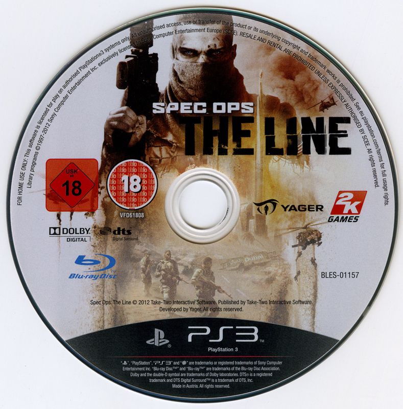 Media for Spec Ops: The Line (PlayStation 3)