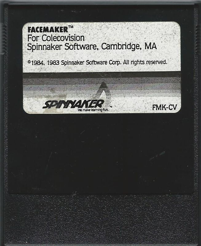 Media for FaceMaker (ColecoVision)
