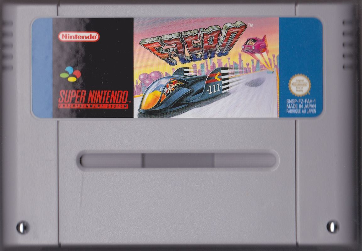 Media for F-Zero (SNES): Front