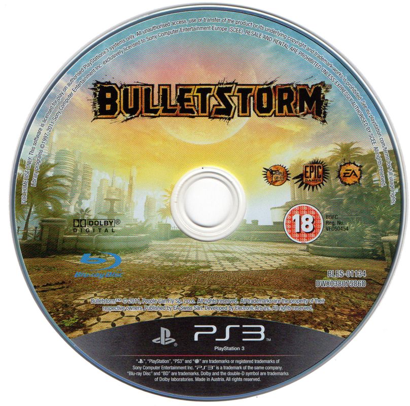 Media for Bulletstorm (Limited Edition) (PlayStation 3)