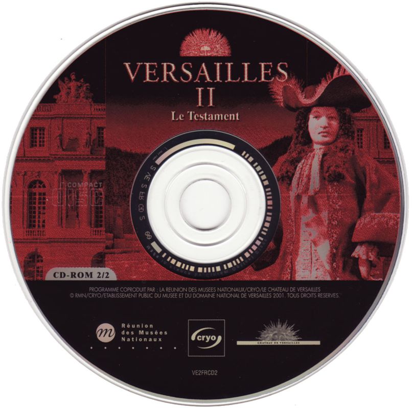 Media for Versailles II: Le Testament (Édition Limitée) (Windows): Disc 2/2