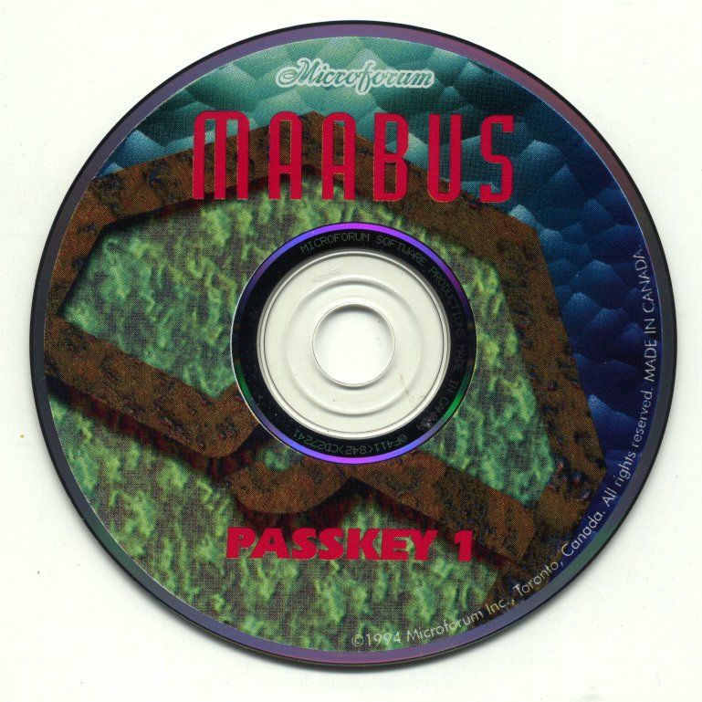 Media for Maabus (Windows 3.x): Disc 1