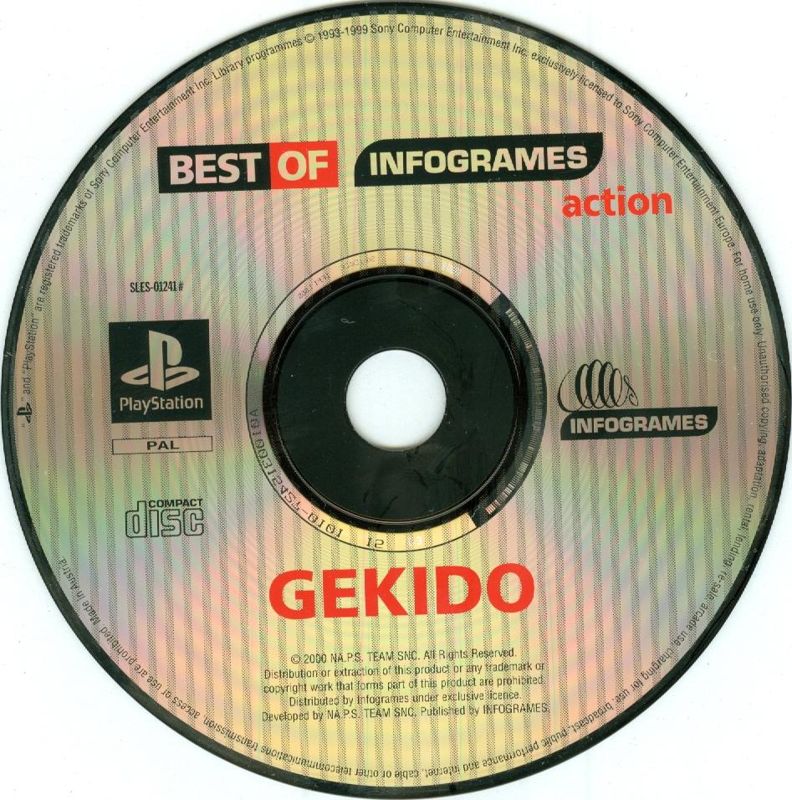 Media for Gekido (PlayStation) (Best of Infogrames release)